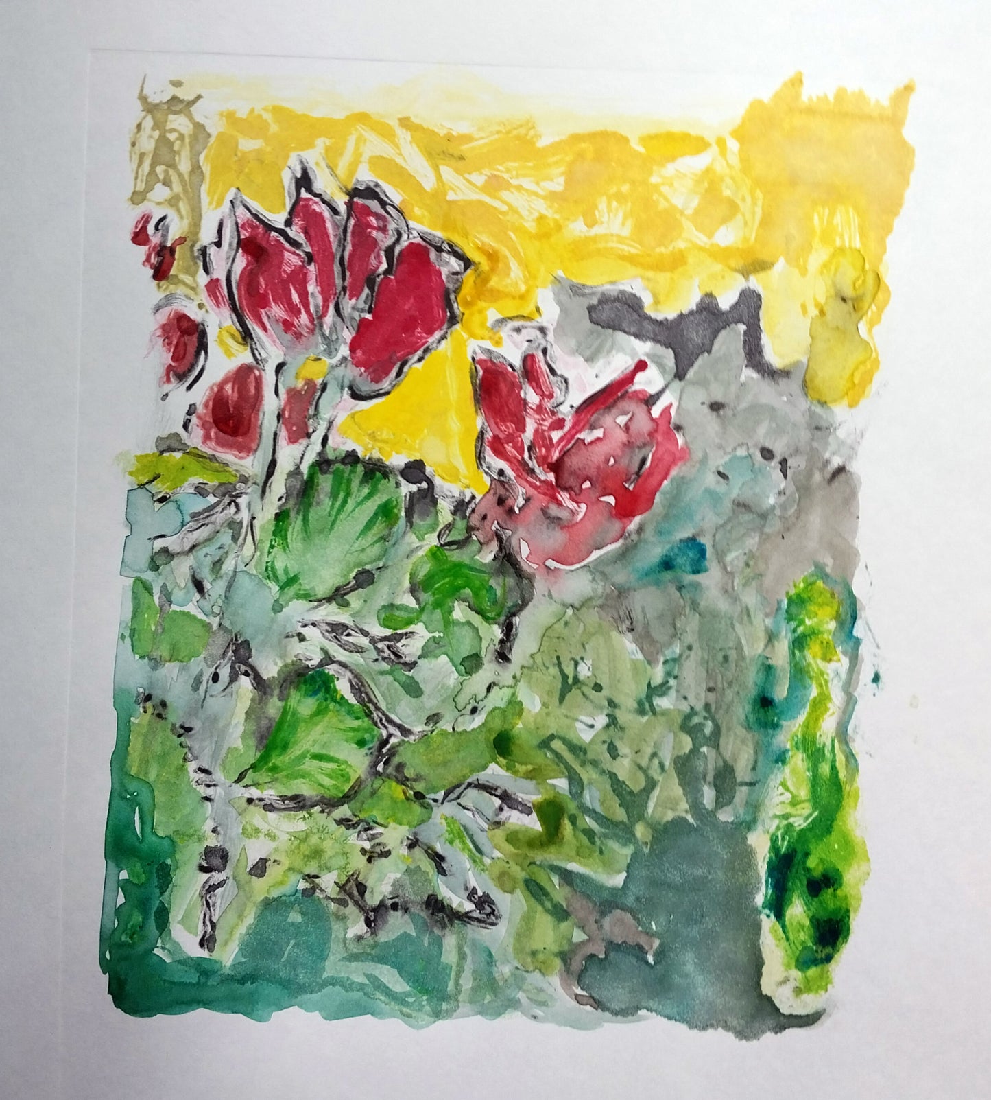 Beginners Monoprinting - One on One