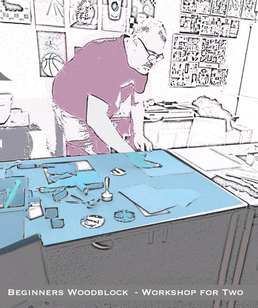 Beginners Woodblock Intensive - Workshop for Two