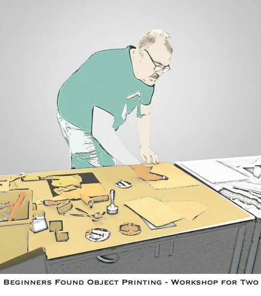 Beginners Found Object Printing - Workshop for Two