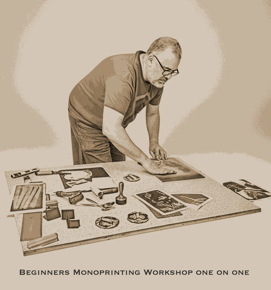 Beginners Monoprinting - One on One