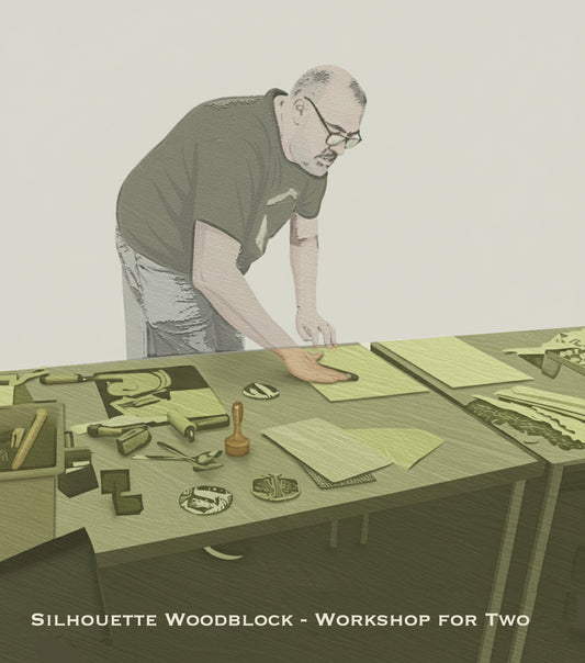 Silhouette Woodblock - Workshop for Two