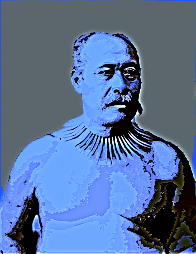 Blue Tama by Sheyne Tuffery, FINE ART PIGMENT PRINT