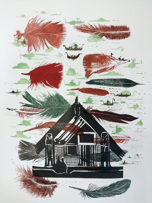 Whare in Landscape