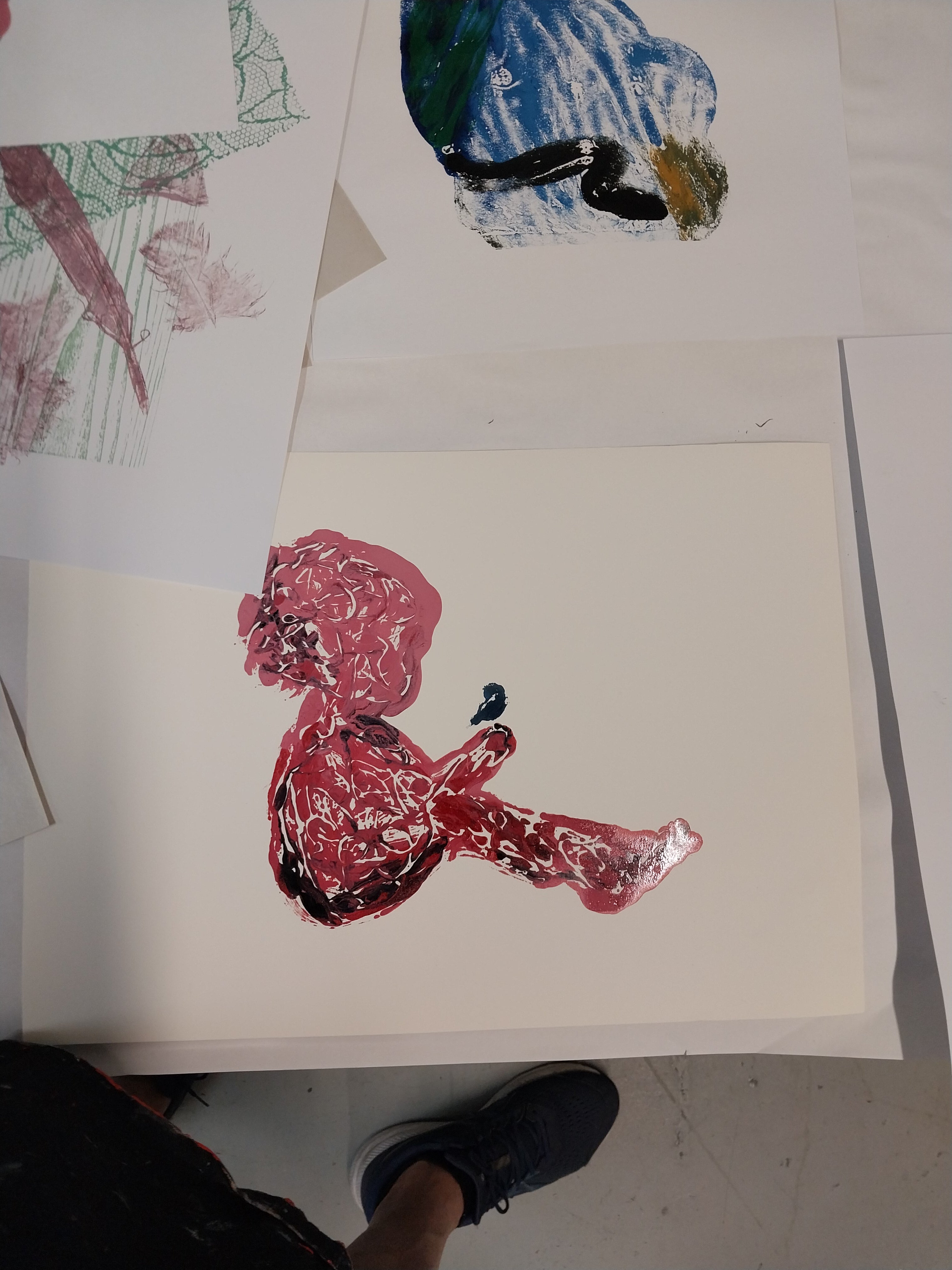 Beginners Monoprinting  —  Workshop for Two