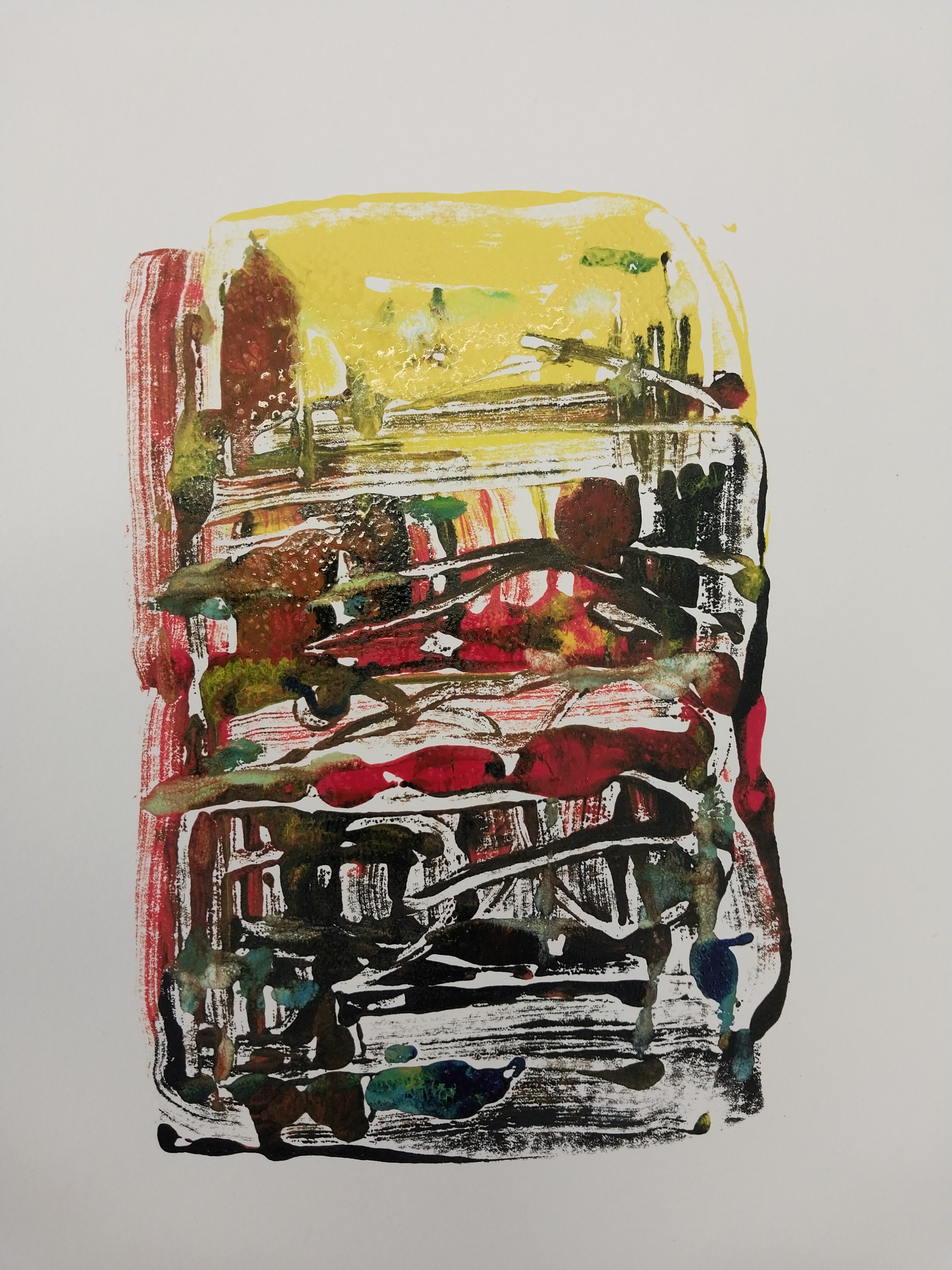 Beginners Monoprinting  —  Workshop for Two