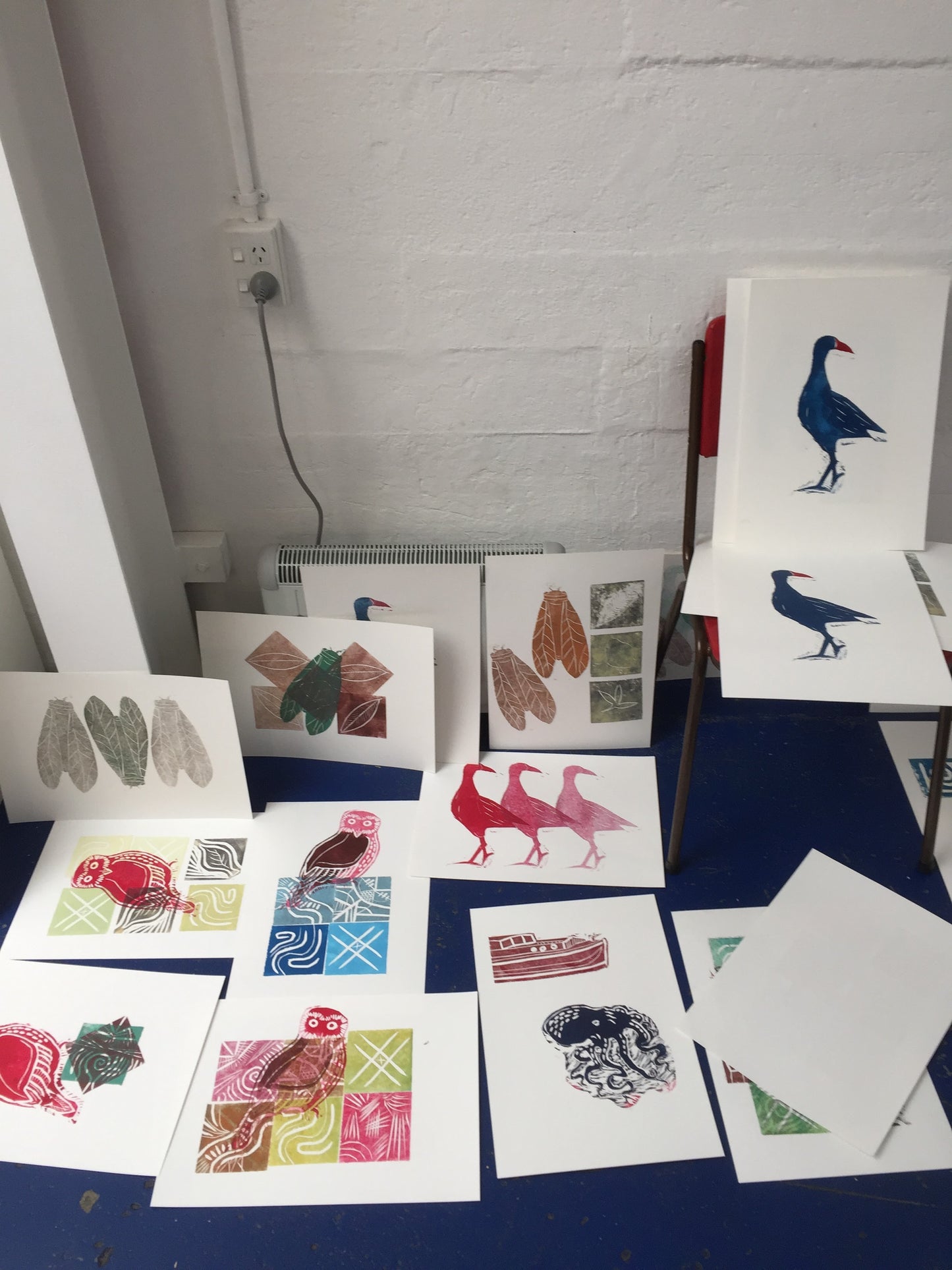 Woodblock Printmaking Intensive - Two people