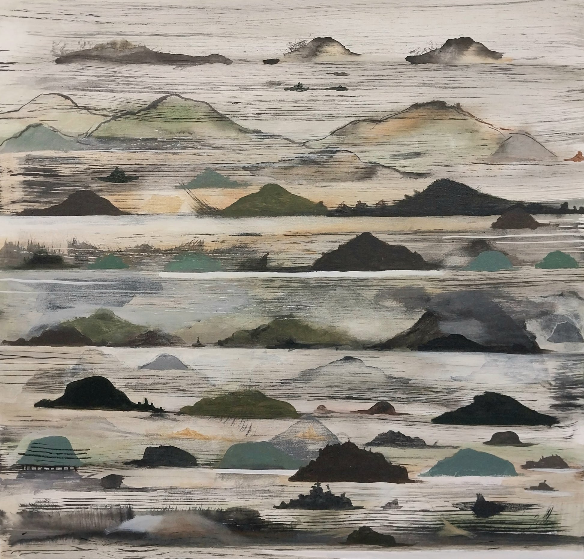 Terranova by Sheyne Tuffery, painting