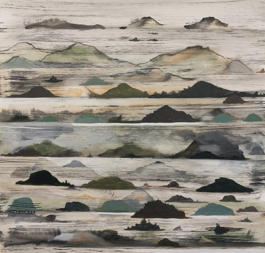 Terranova by Sheyne Tuffery, painting