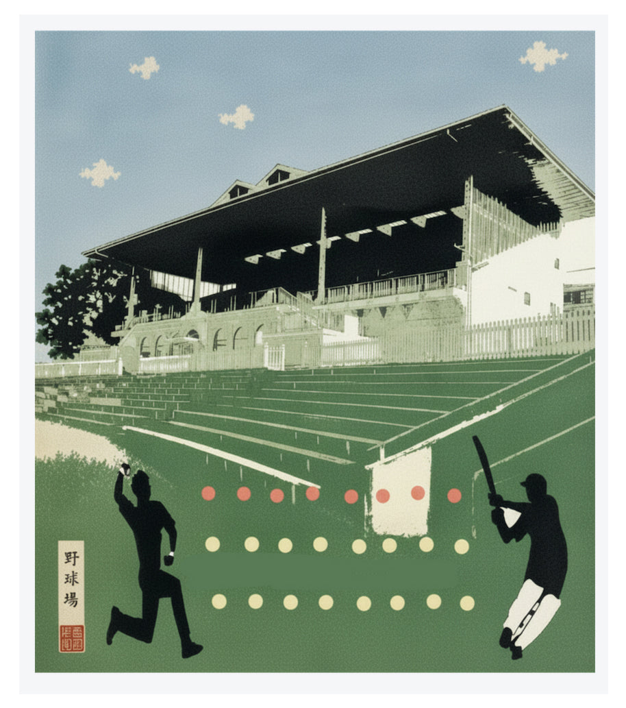 The Basin Reserve A3 Size