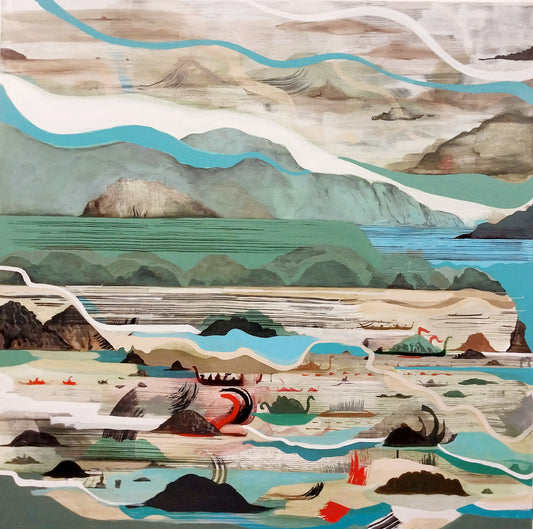 Pelagora by Sheyne Tuffery, painting